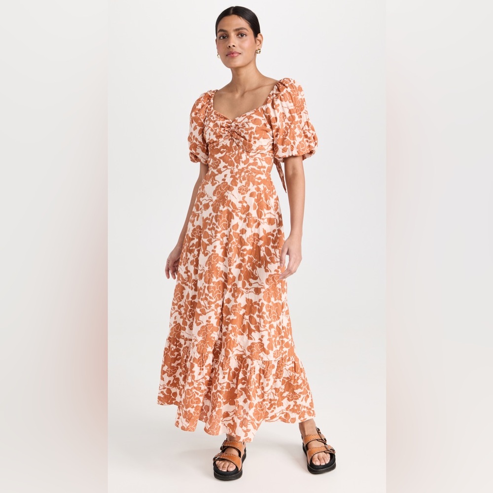 English Factory Floral Maxi Dress